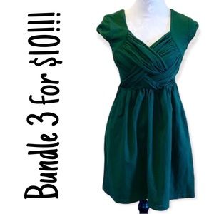 eshakti green top/mini dress, 4, GUC, it has pockets!